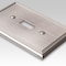 Amerelle Wall Plate, Number of Gangs: 1 Cast Metal, Brushed Nickel Finish, Gray 77TBN - alternate 4